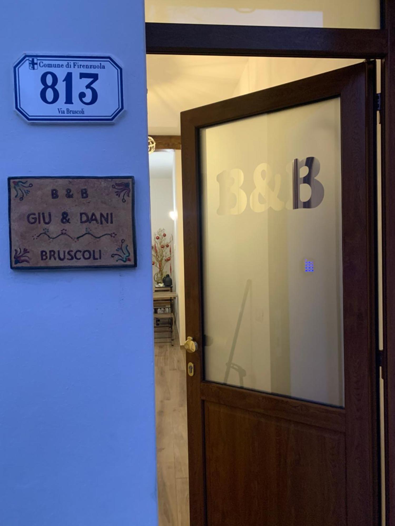 B & B Giu & Dany Bruscoli Exteriér fotografie